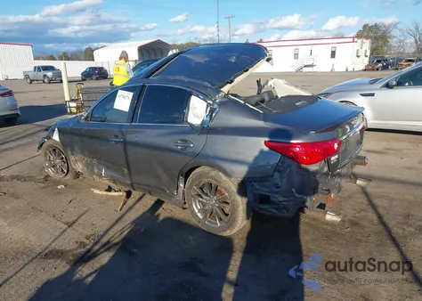 2015 Infiniti Q50 из США, поврежденный, VIN JN1BV7AR1FM420256